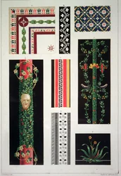 Pompejanisches Ornament, aus Cundall